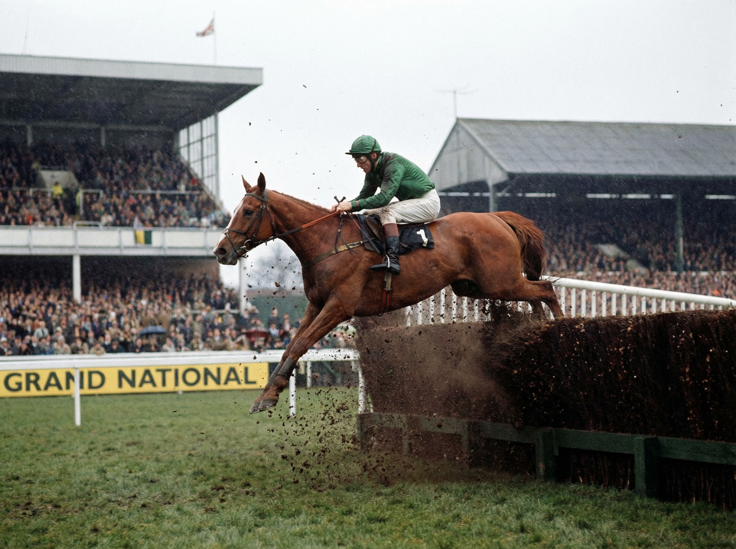 皇冠体育 - 红朗姆赢得英国国家障碍大赛